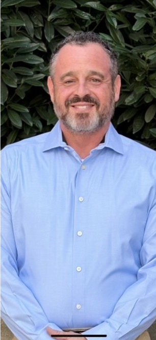 a person wearing a blue shirt