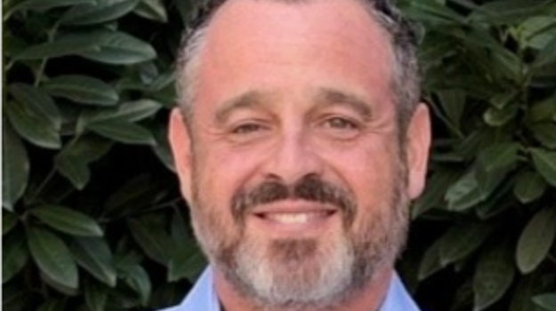a person wearing a blue shirt