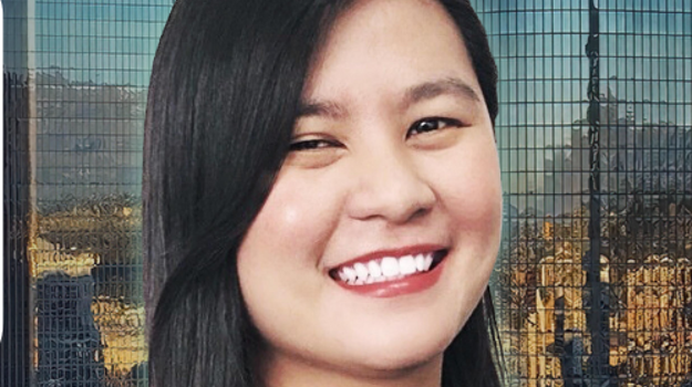 a person smiling at the camera