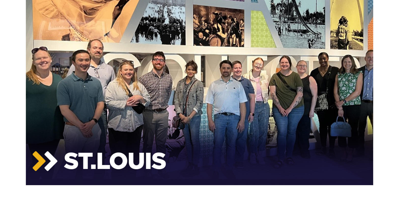 a group of people posing for a photo