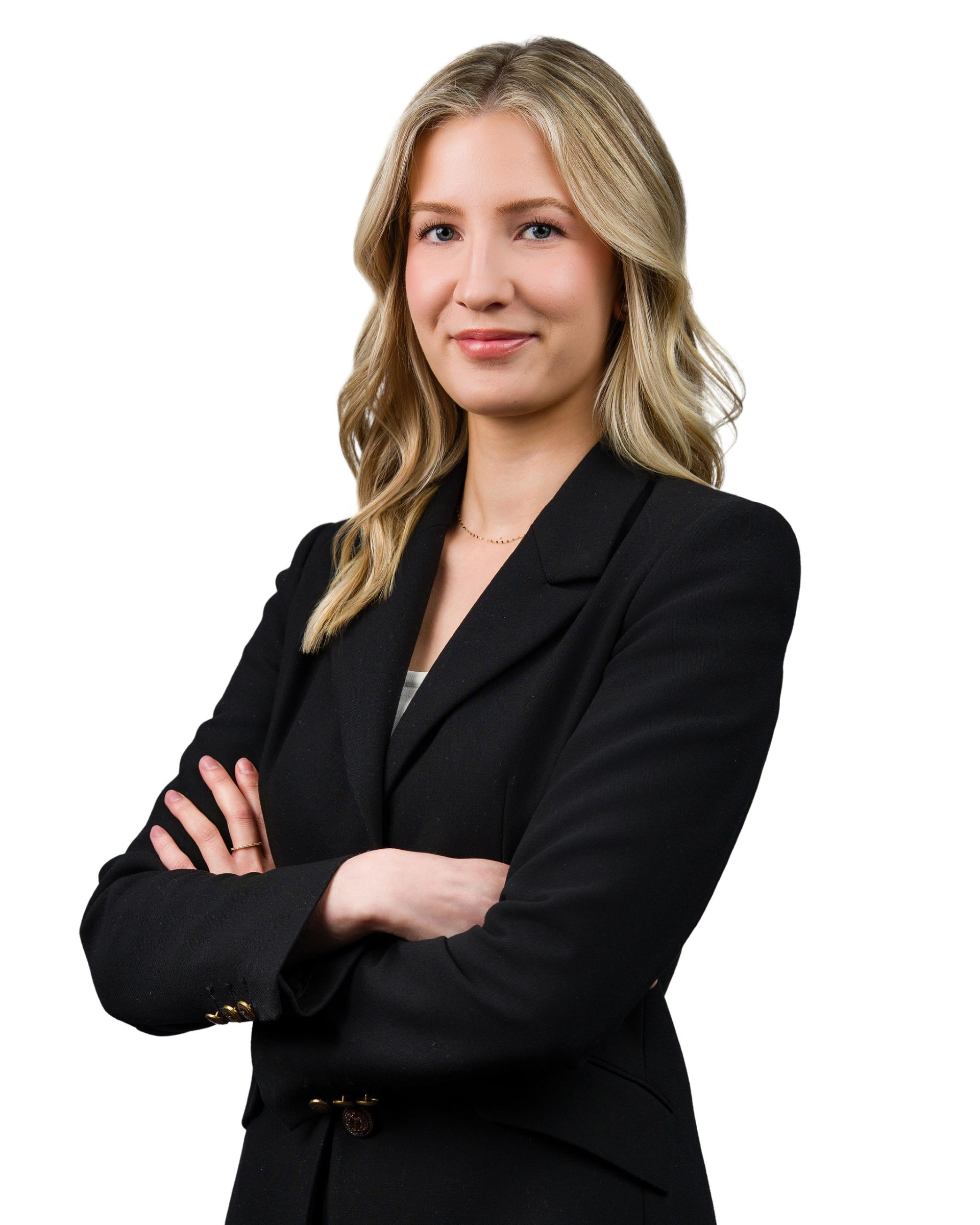 a person in a black suit