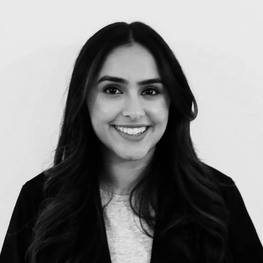 a person smiling at camera