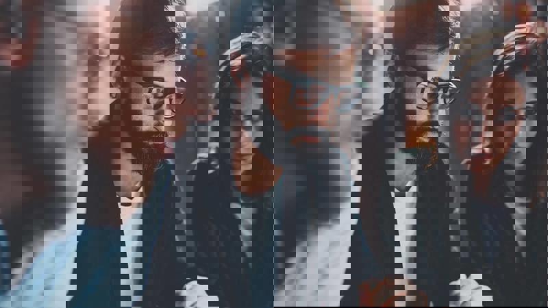 3 People Looking At Screen