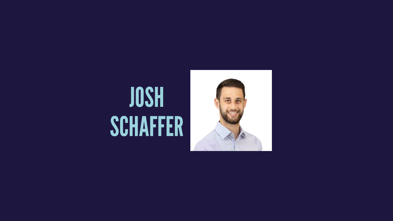 a person smiling at the camera