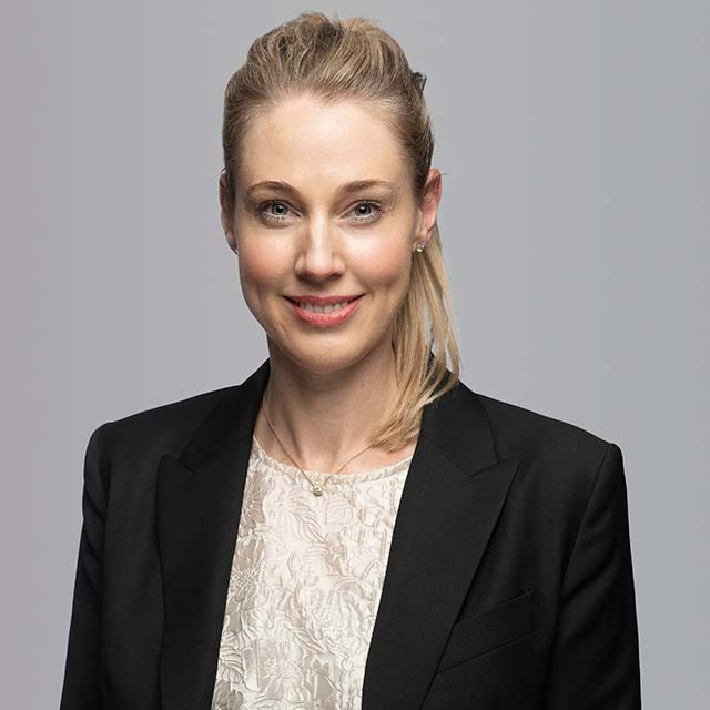 a person in a black suit