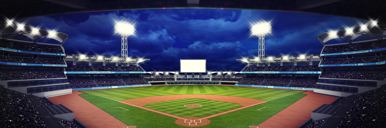 a baseball stadium with people watching