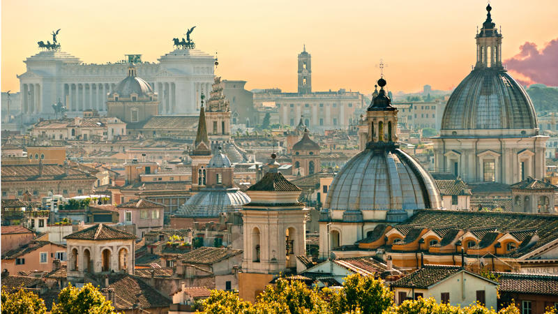 a city with persony buildings